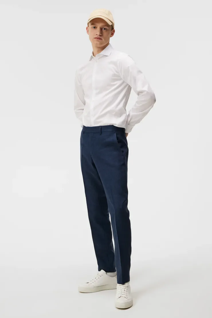 Non-iron Twill Superslim Shirt-J.Lindeberg Flash Sale