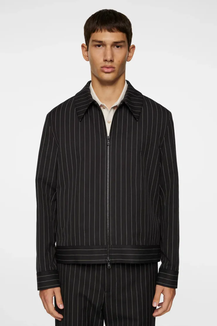 Parke Pin stripe jacket-J.Lindeberg Best