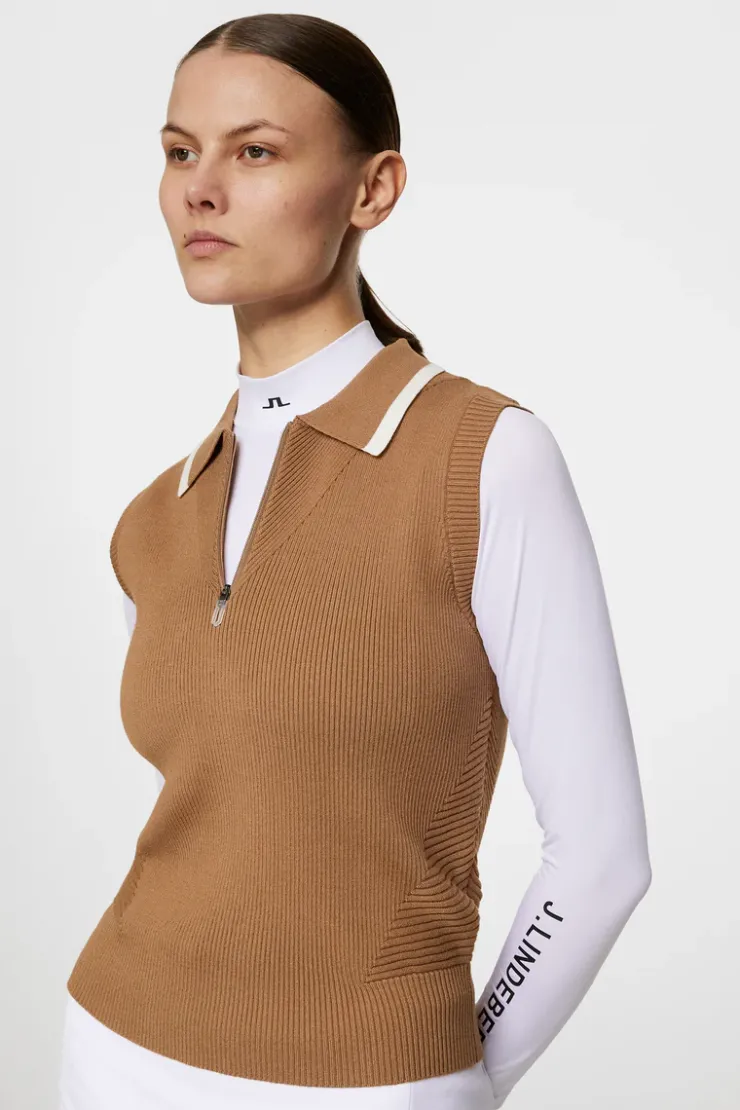 Ramona Knitted Polo Shirt-J.Lindeberg Sale