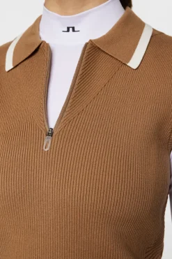 Ramona Knitted Polo Shirt-J.Lindeberg Sale