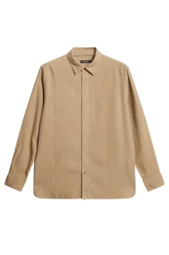 Reg LS Struct Gmd Tencel Shirt-J.Lindeberg Clearance