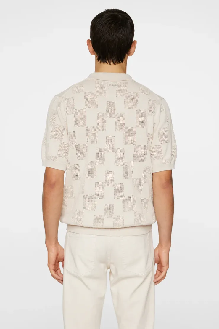 Reymond Stacked Bridge Polo-J.Lindeberg Store