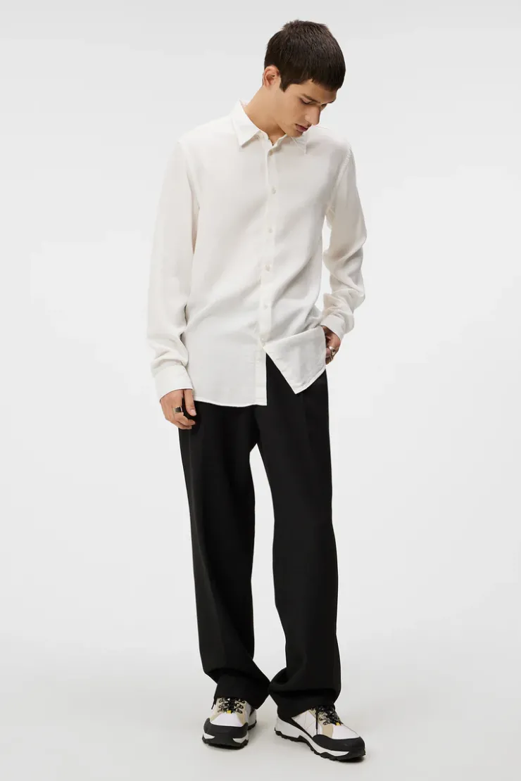 Slim LS Comfort Tencel Shirt-J.Lindeberg Sale