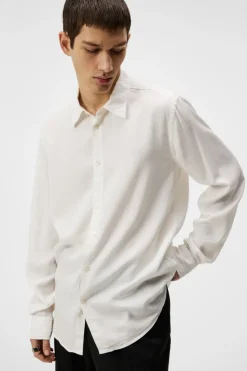 Slim LS Comfort Tencel Shirt-J.Lindeberg Sale
