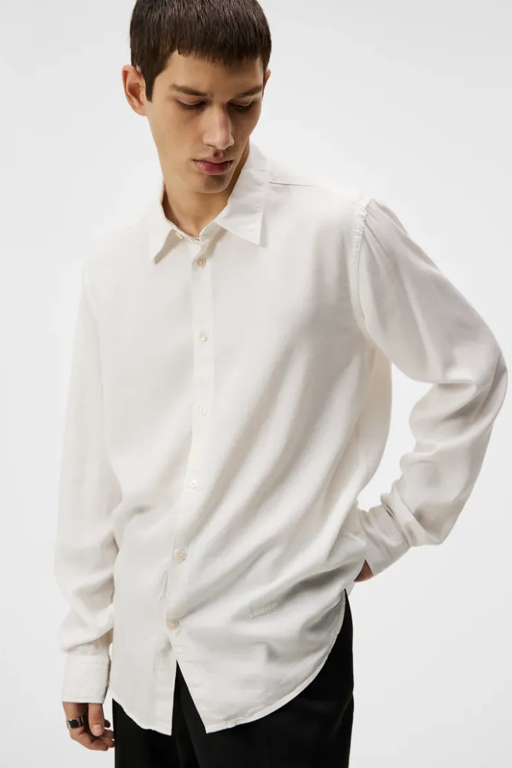 Slim LS Comfort Tencel Shirt-J.Lindeberg Sale