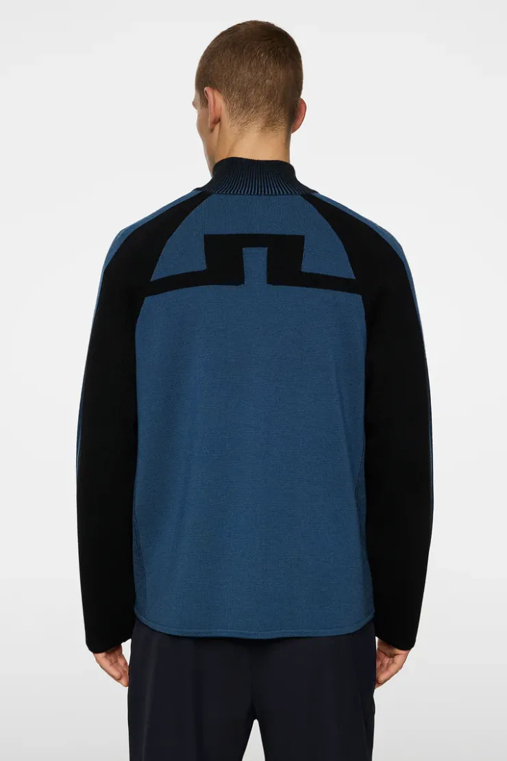 Tim Tech Knit Quarter Zip-J.Lindeberg Hot