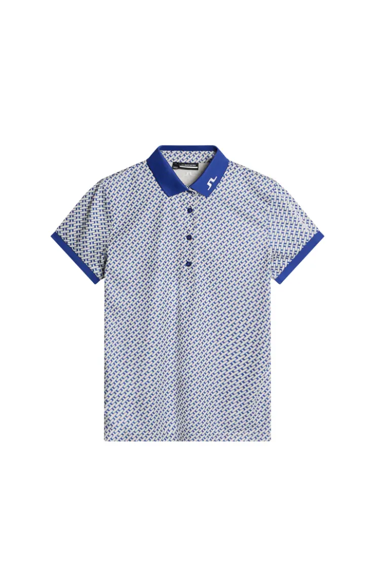 Tour Tech Print Polo-J.Lindeberg New