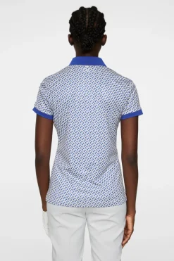 Tour Tech Print Polo-J.Lindeberg New