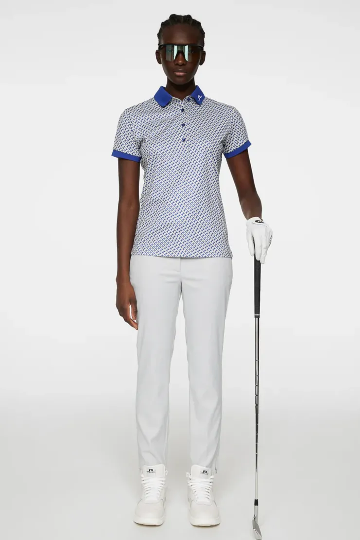 Tour Tech Print Polo-J.Lindeberg New