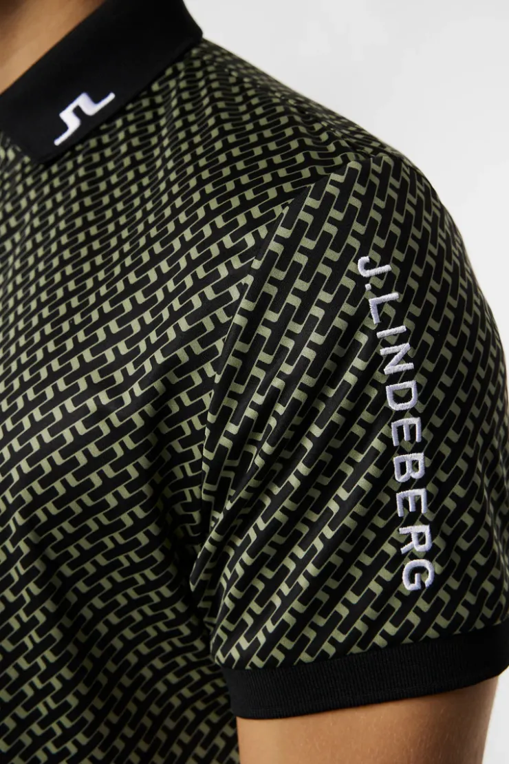 Tour Tech Print Polo-J.Lindeberg Online