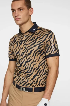 Tour Tech Print Polo-J.Lindeberg Clearance