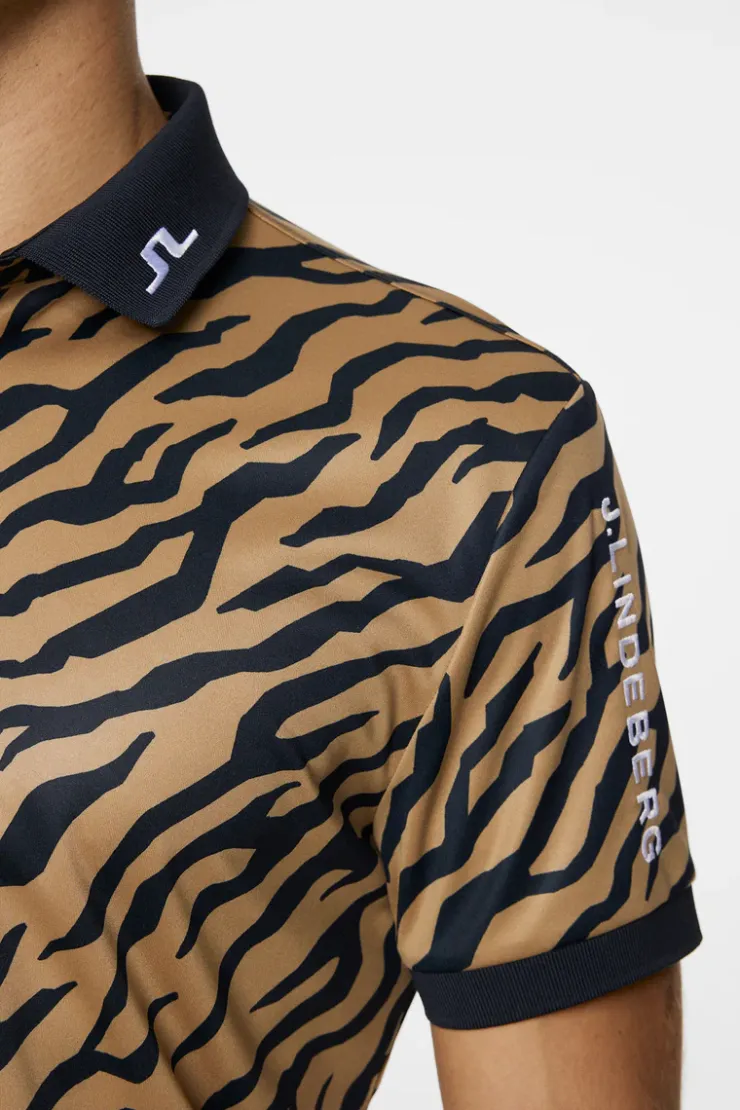 Tour Tech Print Polo-J.Lindeberg Clearance