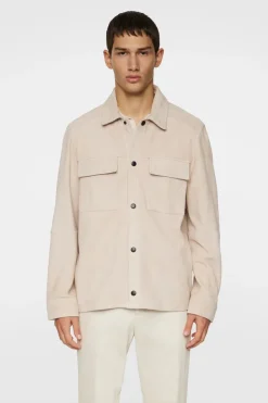 Wilden Suede Overshirt-J.Lindeberg Sale