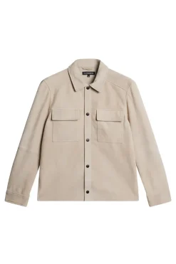 Wilden Suede Overshirt-J.Lindeberg Sale